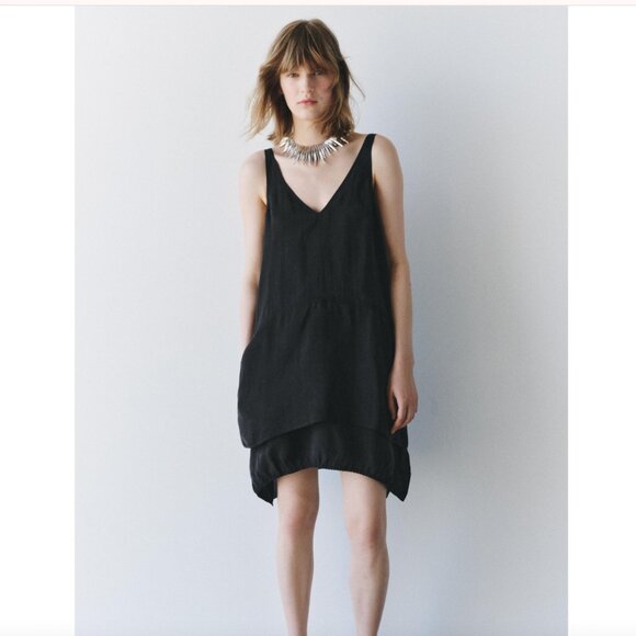 ZW COLLECTION SHORT STRAPPY DRESS - Grey MARL SIZE S,  M NWT - Picture 1 of 13